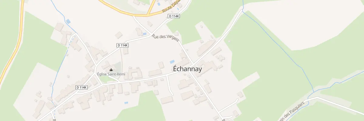 Plan du 4 Rue de la Forge à Échannay