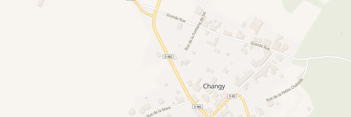 Plan du 10 Rue de Sainte Menehould à Changy