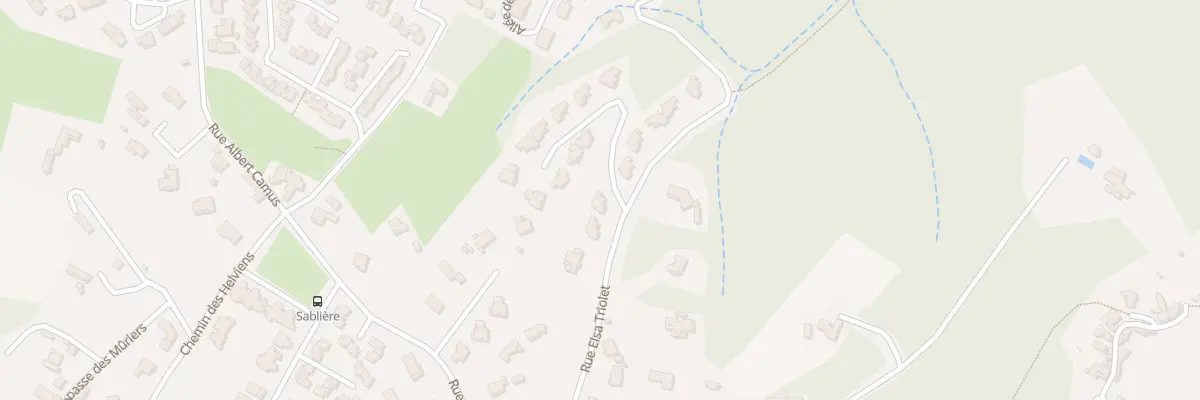 Plan du 9 Rue Elsa Triolet au Teil