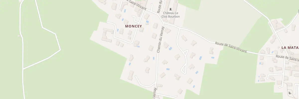 Plan du 5391 Moncey à Saint-Laurent-d’Agny