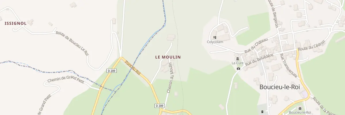 Plan du 155 Che du Moulin à Boucieu-le-Roi