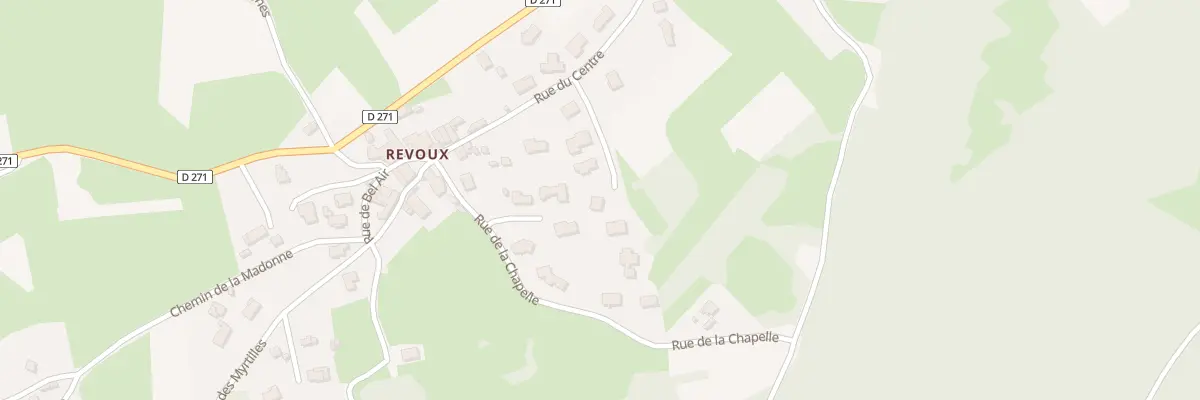 Plan du 230 Rue du Centre à Brossainc