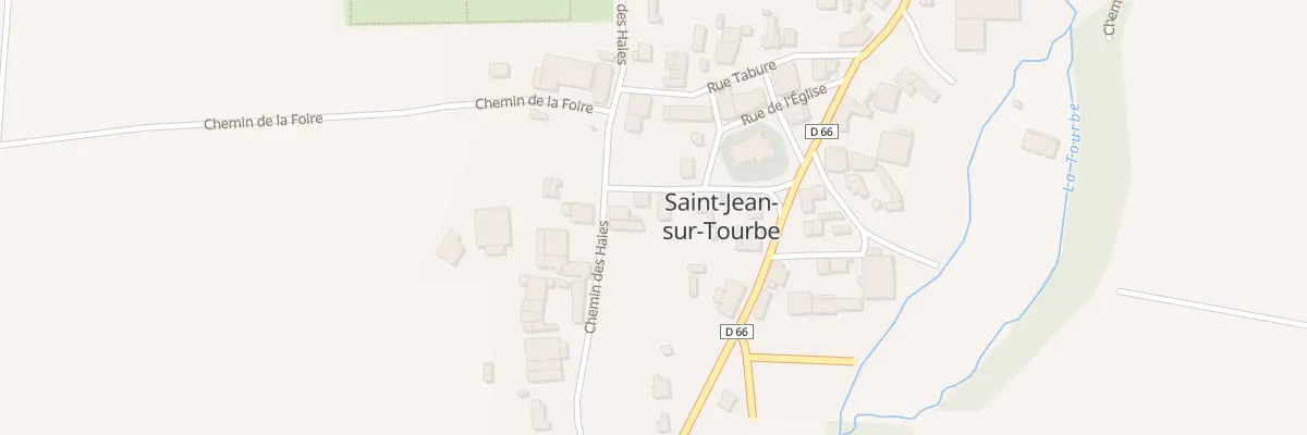 Plan du 5046 Le Village à Saint-Jean-sur-Tourbe