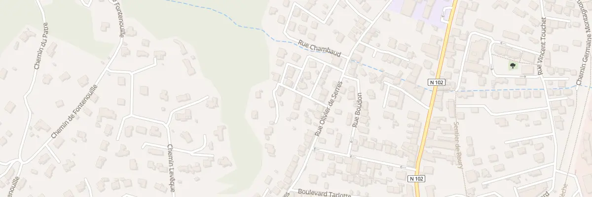 Plan du 5 Rue René Grand au Teil