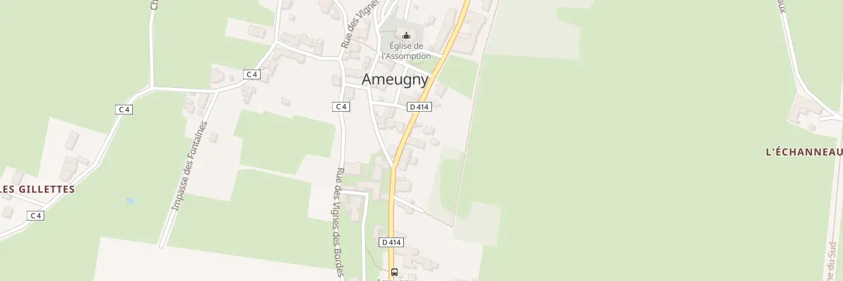 Plan du 5013 Ameugny à Ameugny
