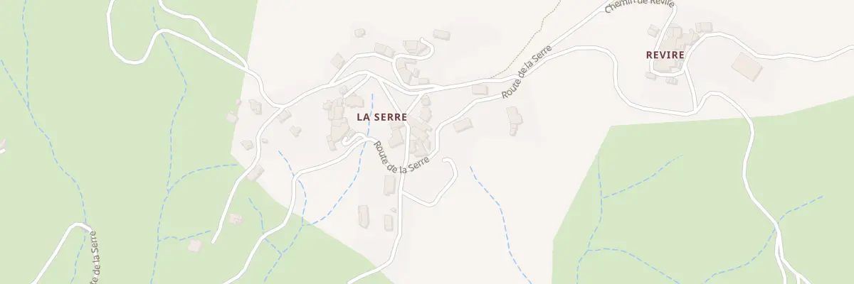 Plan du 5063 La Serre à Saint-Cierge-la-Serre