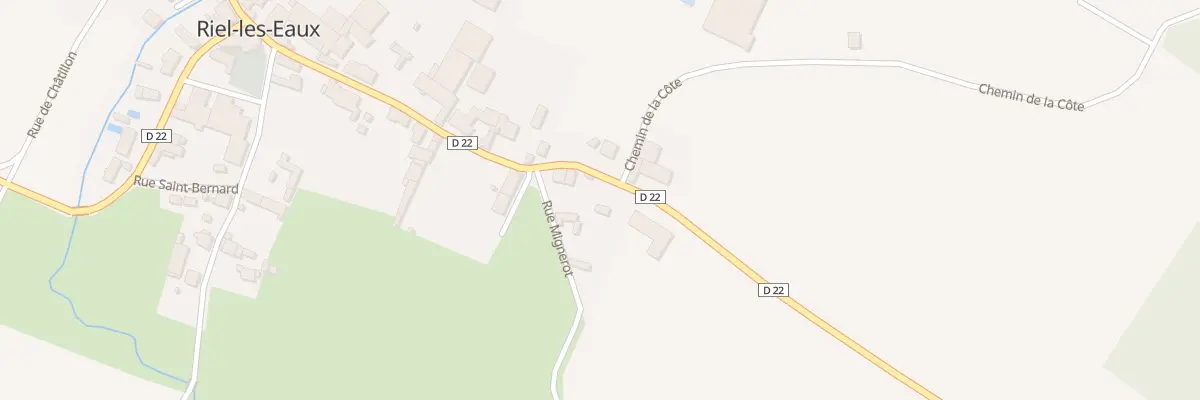 Plan du 3 Grande Rue à Riel-les-Eaux
