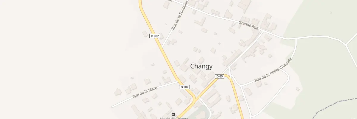 Plan du 6 Rue de Sainte Menehould à Changy