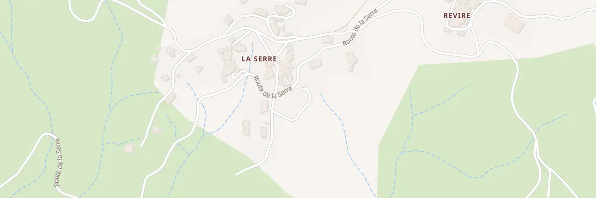 Plan du 5159 La Serre à Saint-Cierge-la-Serre