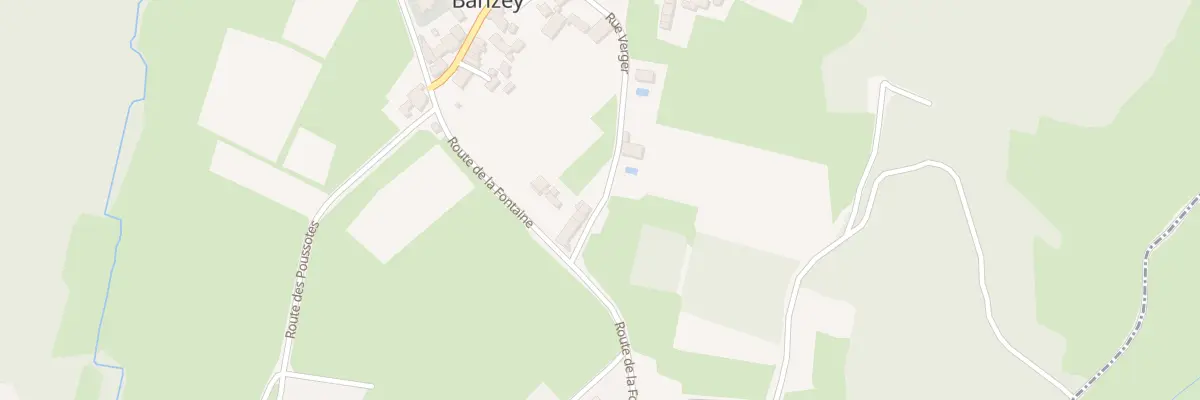 Plan du 4 Rue Verger à Barizey