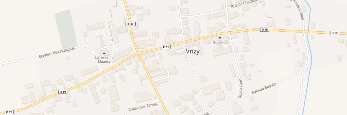 Plan du 8 Rue des Vanniers à Vouziers