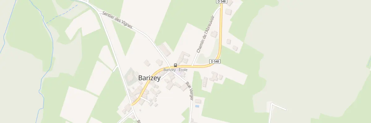 Plan du 5067 Les Grandes Vignes à Barizey