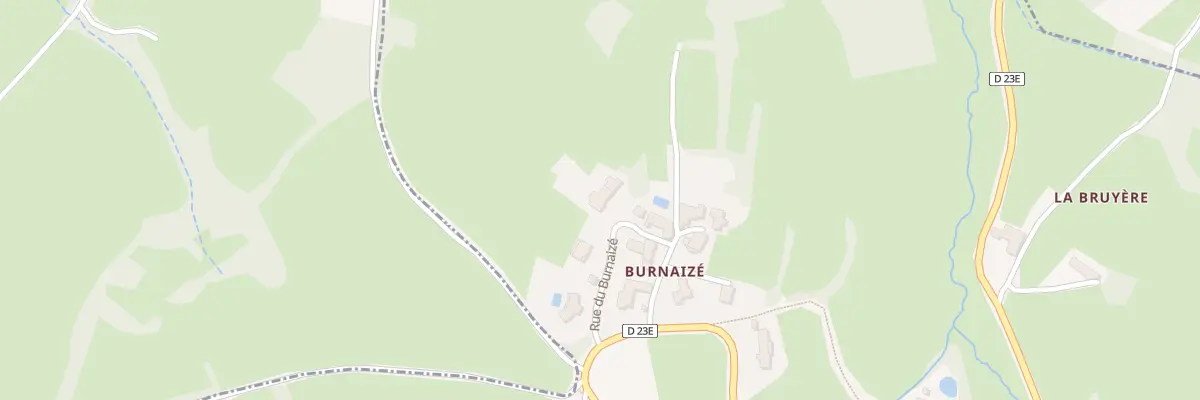 Plan du 5117 Burnaize à Cenves