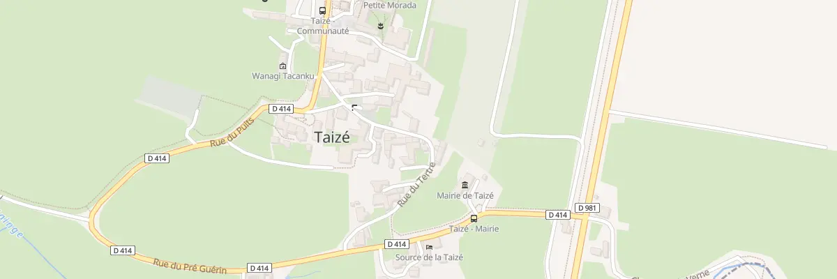 Plan du 11 Rue du Tertre à Taizé