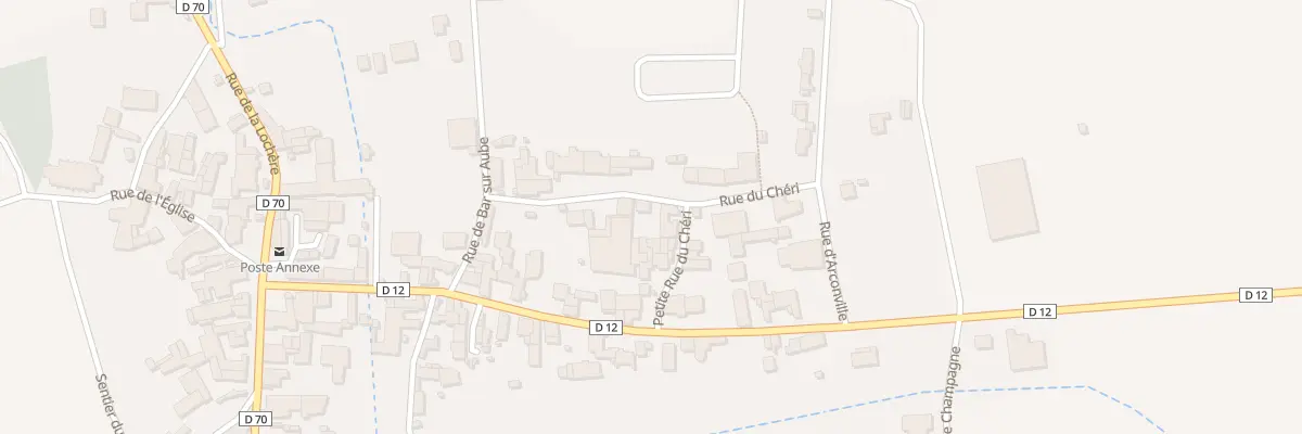 Plan du 6 Rue du Cheri à Champignol-lez-Mondeville