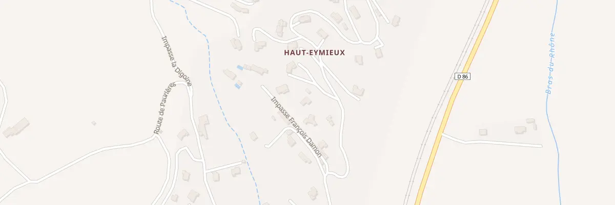 Plan du 5177 Eymieux à Viviers