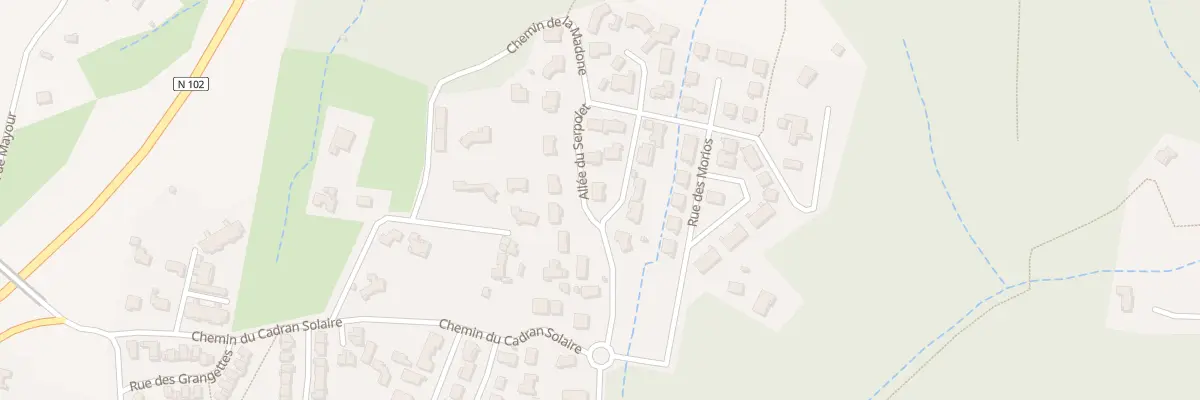 Plan du 4 Rue de la Farigoule au Teil