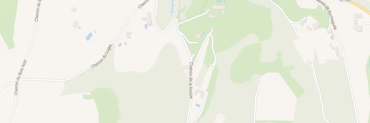 Plan du 5076 Luget à Vénéjan