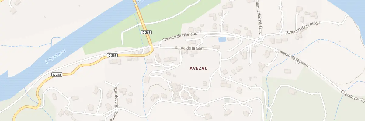 Plan du 80 Rte de la Gare à Saint-Fortunat-sur-Eyrieux