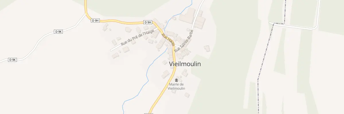 Plan du 4 Rue Basse à Vieilmoulin
