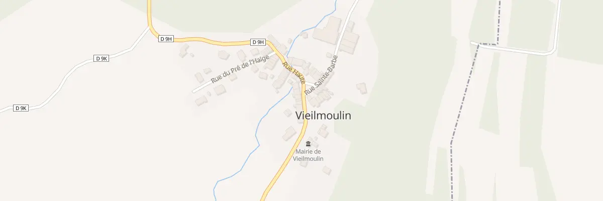 Plan du 4A Rue Basse à Vieilmoulin