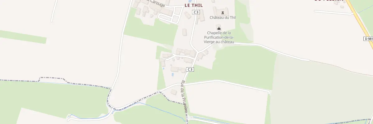 Plan du 6 Rue de-la Prunière à Chenôves
