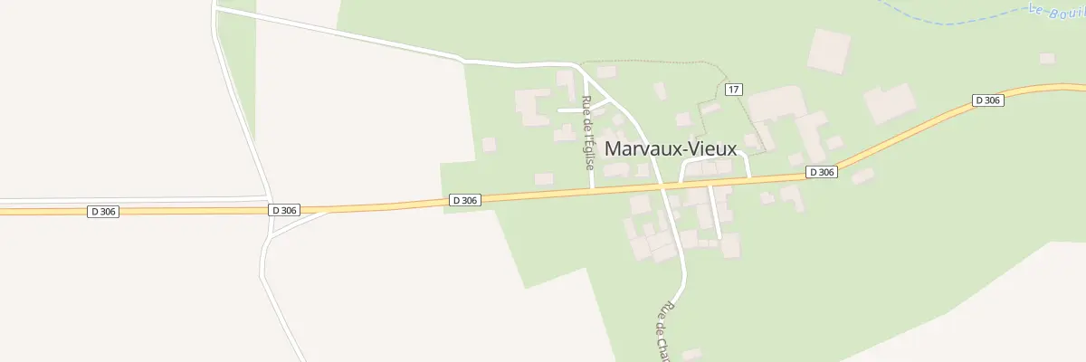 Plan du 20 Rue Principale à Marvaux-Vieux