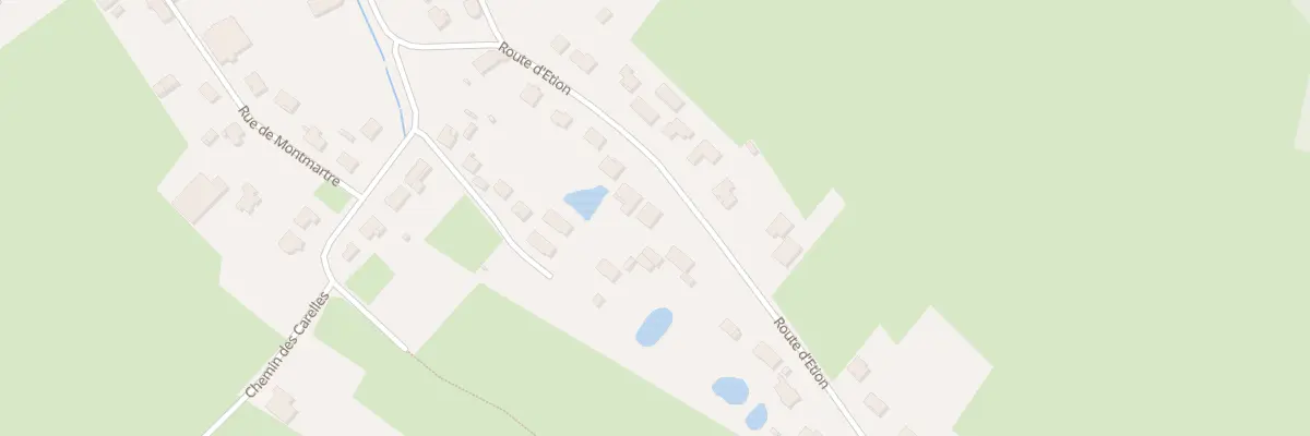Plan du 10 Rte d’Etion à Damouzy