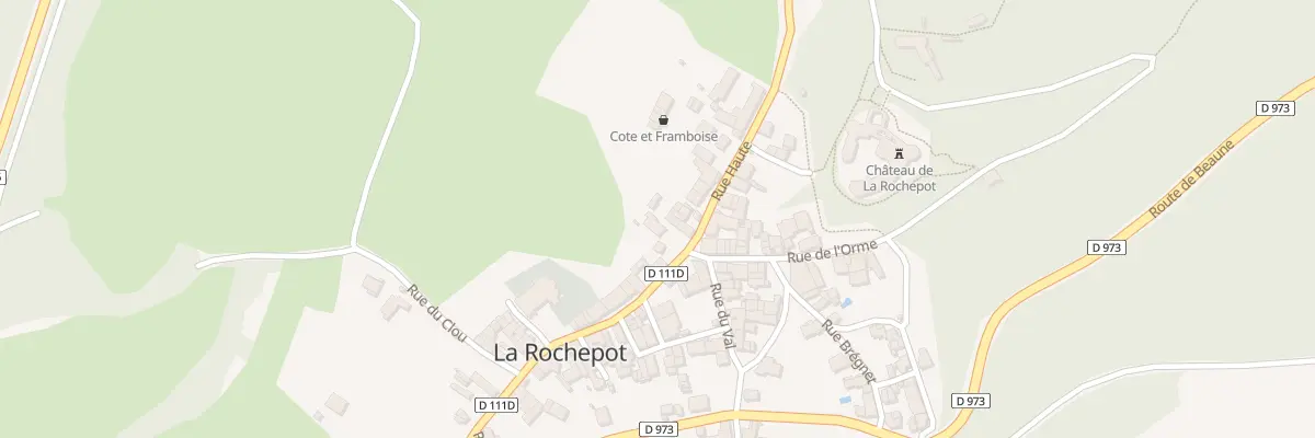Plan du 5016 Le Village à La Rochepot