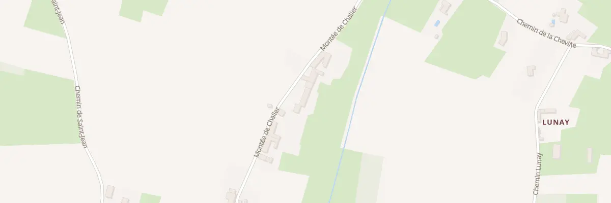 Plan du 265 Vc Montee de Chalier à Pommiers