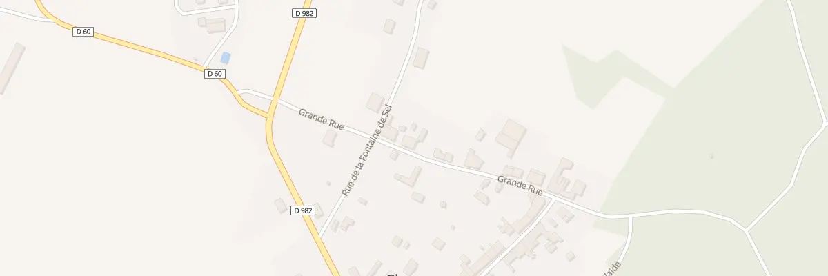Plan du 14 Gr Grande Rue à Changy