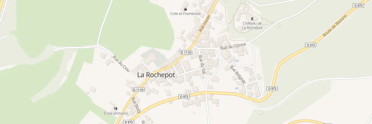 Plan du 5044 Le Village à La Rochepot