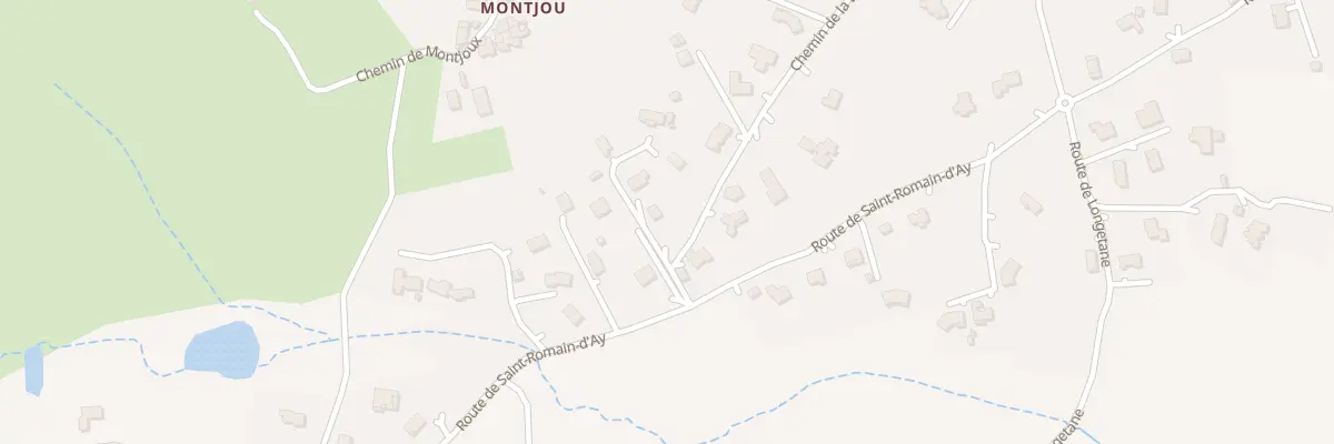 Plan du 40 Imp des Chenes à Quintenas