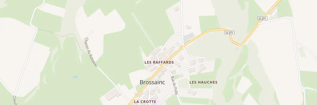 Plan du 53 Rue des Amandiers à Brossainc
