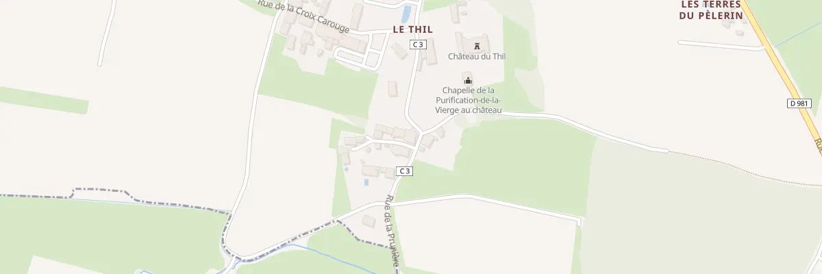 Plan du 4 Rue de-la Prunière à Chenôves