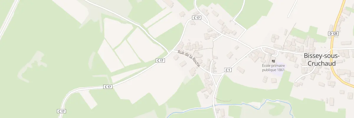 Plan du 15 Rue des Moirots à Bissey-sous-Cruchaud