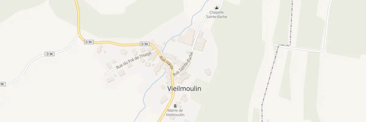 Plan du 14 Pl de la Fontaine à Vieilmoulin
