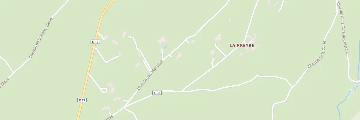 Plan du 380 Che des Mariettes à Préaux