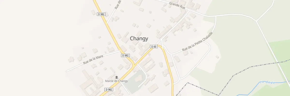 Plan du 5 Rue de Bar le Duc à Changy