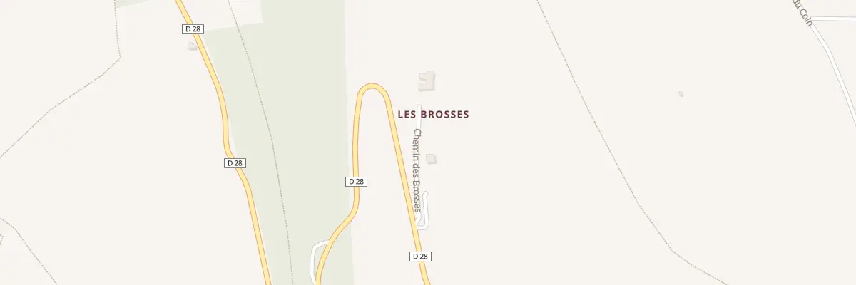 Plan du 50 Che des Brosses à Longes