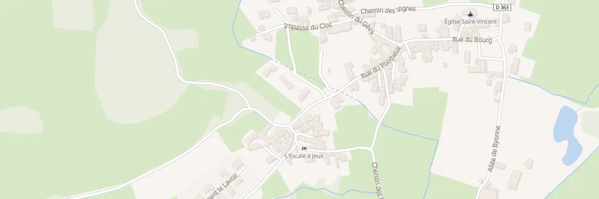 Plan du 1 Lot le Clos du Village à Sologny