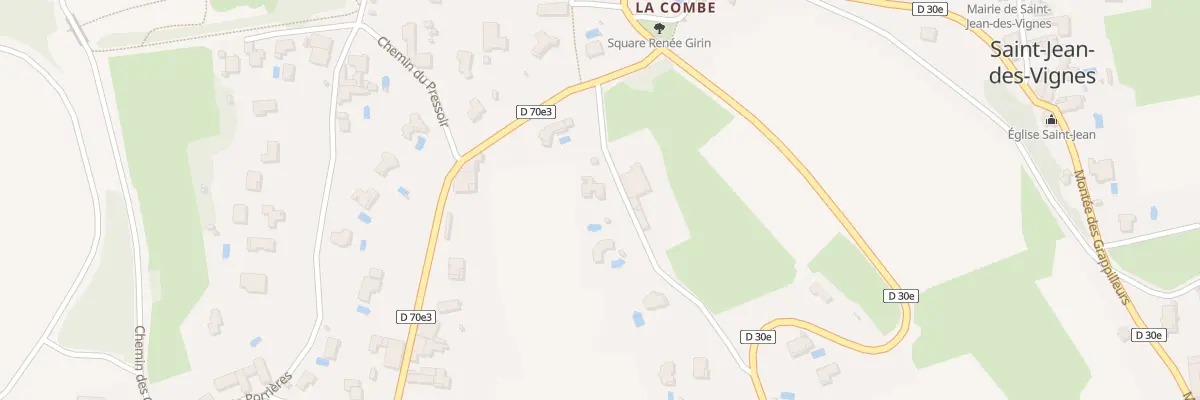 Plan du 80 Chem des Gerles à Saint-Jean-des-Vignes