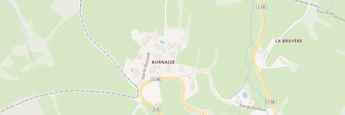 Plan du 5121 Burnaize à Cenves