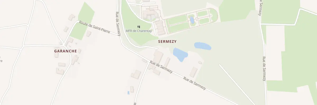 Plan du 1650 Rue de Sermezy à Charentay
