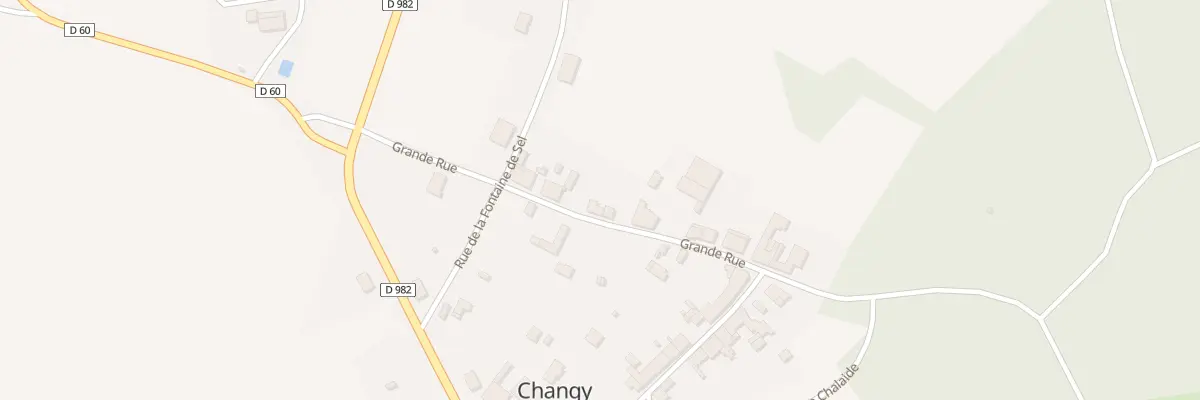 Plan du 12 Gr Grande Rue à Changy