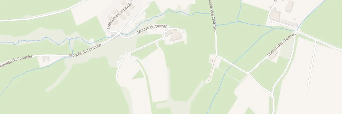 Plan du 5026 Au Dechat à Sologny