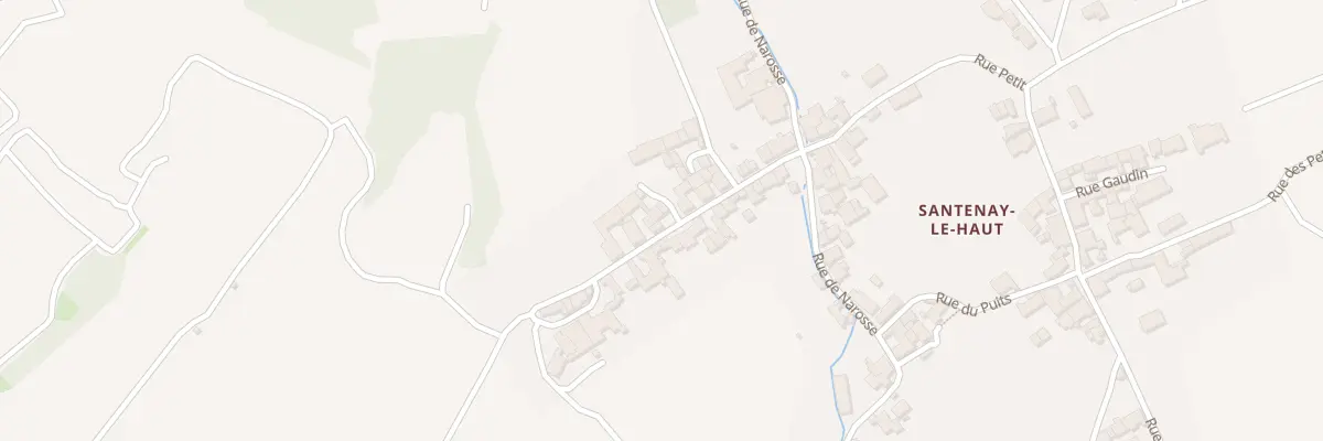 Plan du 10 Rue de la Charrière à Santenay