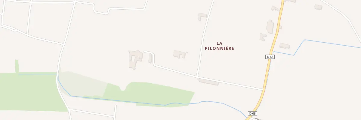 Plan du 240 Mte de la Pilonnière à Saint-Lager