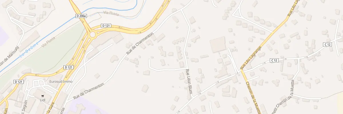 Plan du 11A Rue Leon Blum à Annonay