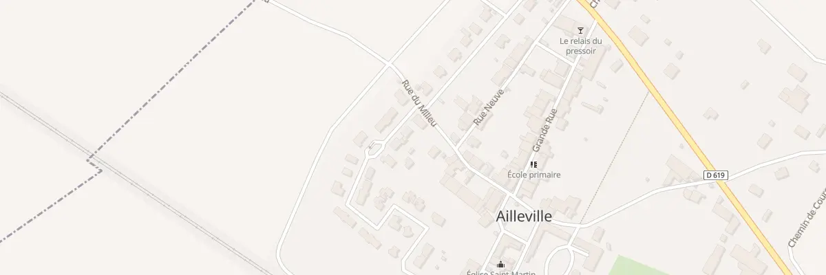 Plan du 3 Rue des Genefrines à Ailleville